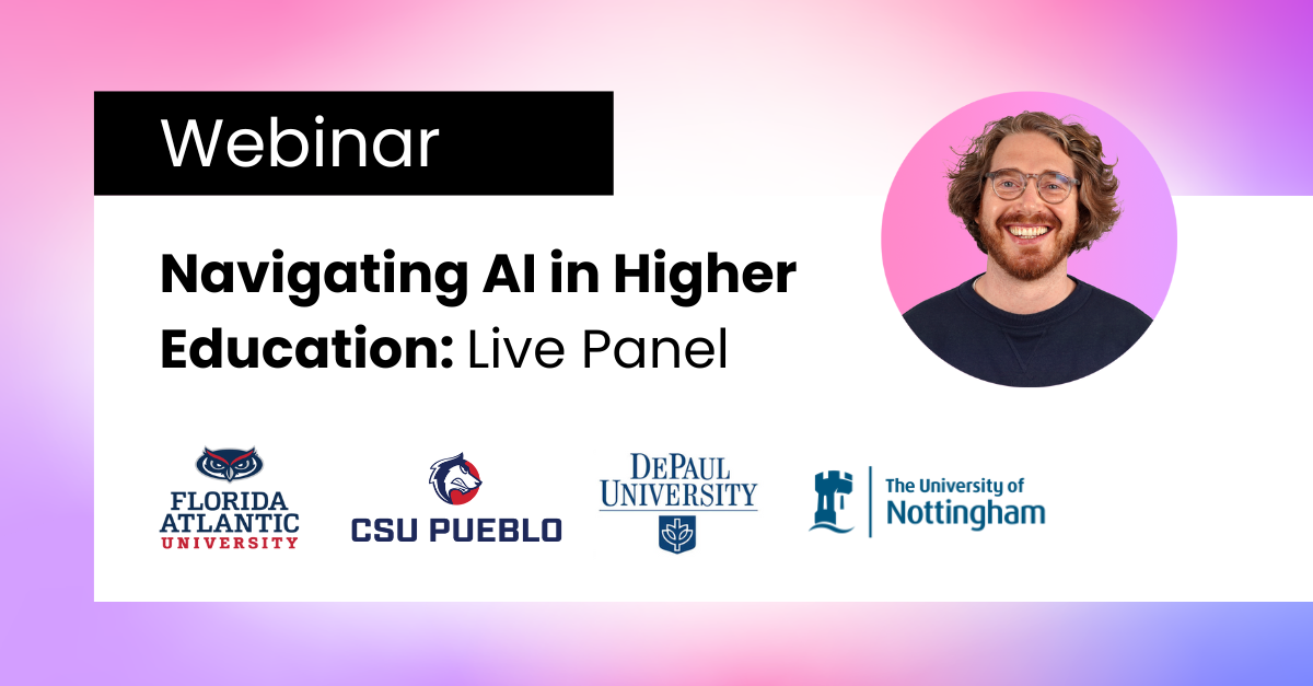 Event Landing Page - Navigating AI in Higher Education Live Panel-1