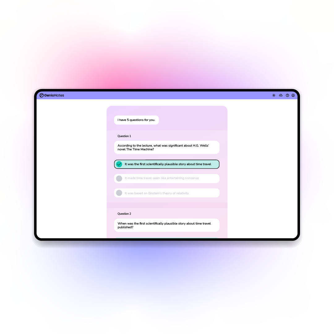 Genio UI promo images quiz me-06