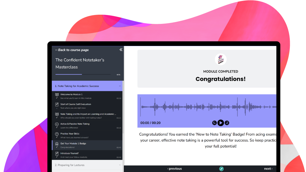 Genio website hero (mobile)