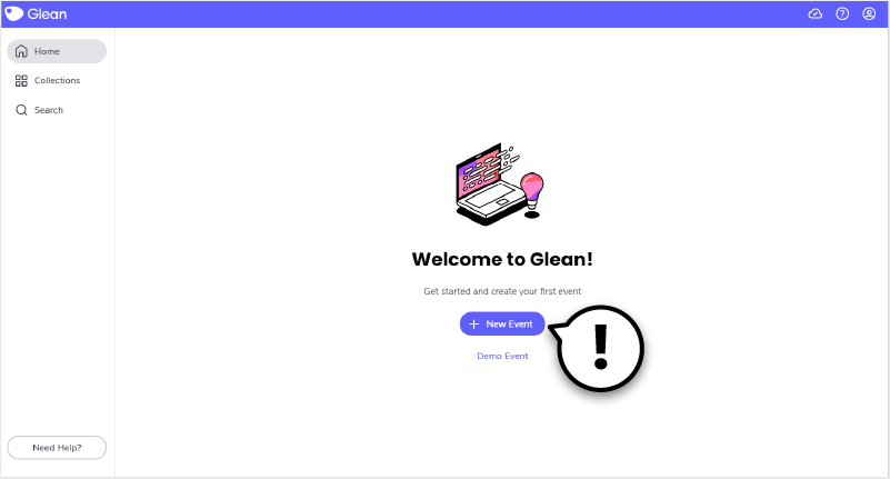 Create an event Create an event