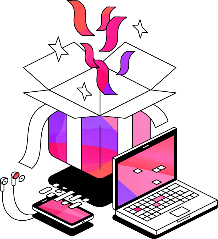 ILL unboxing box party confetti laptop mobile-13 (1)