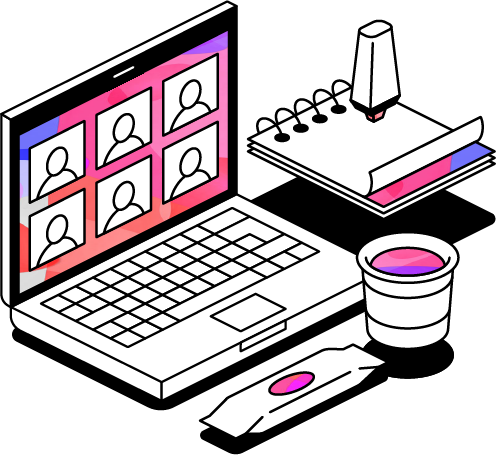 ILL_CLASS laptop webinar class online remote