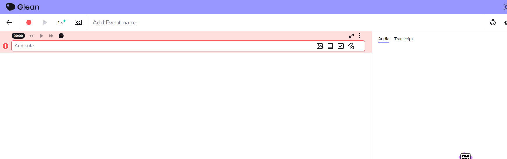 Quick Notes screenshot in app - important Quick Notes screenshot in app - important